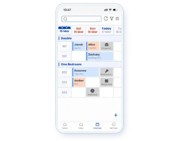 モバイルアプリでも管理可能