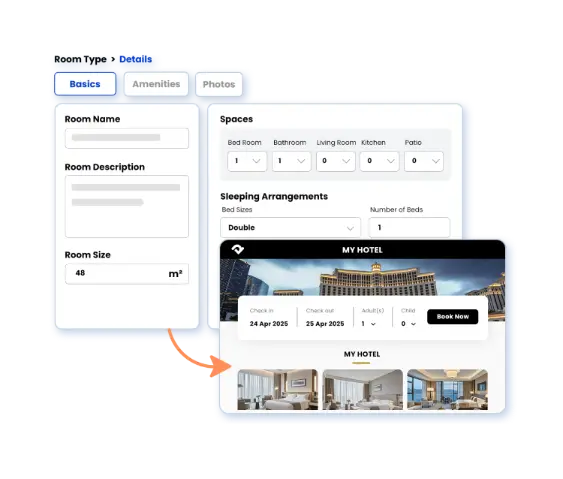 独自ウェブサイトで直接予約を獲得