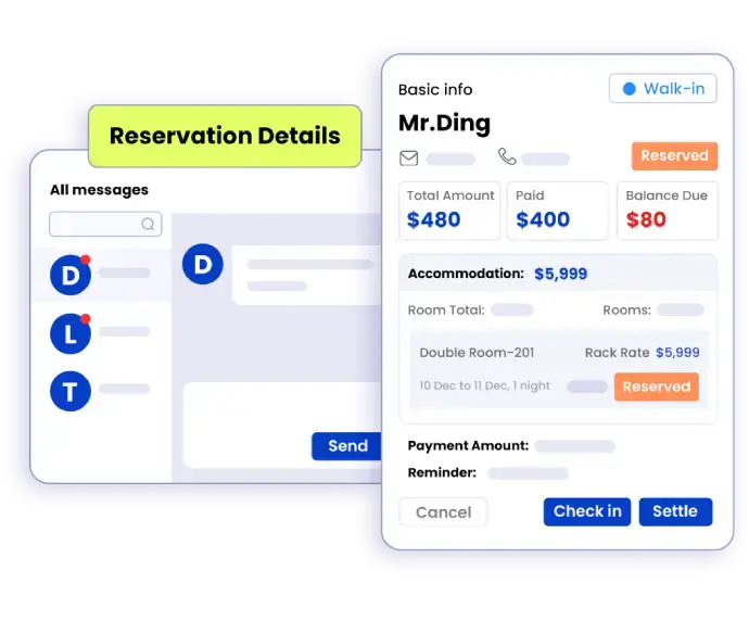 ตรวจสอบรายละเอียดการจองได้ด้วยคลิกเดียว